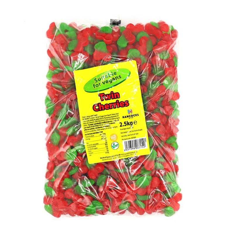 Vegan Twin Cherries 2.5kg