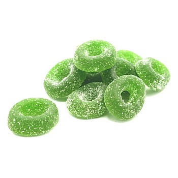 Sour Vegan Apple Rings 2.5kg 