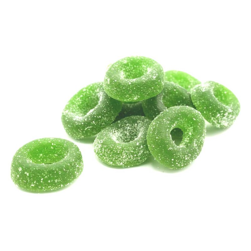 Sour Vegan Apple Rings 2.5kg