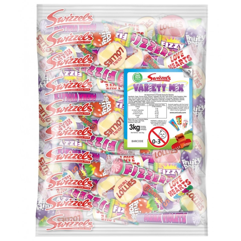 Variety Mix (3kg). Variety Mix (3kg).