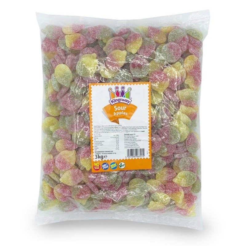 Fizzy Sour Apples 3kg Fizzy Sour Apples 3kg