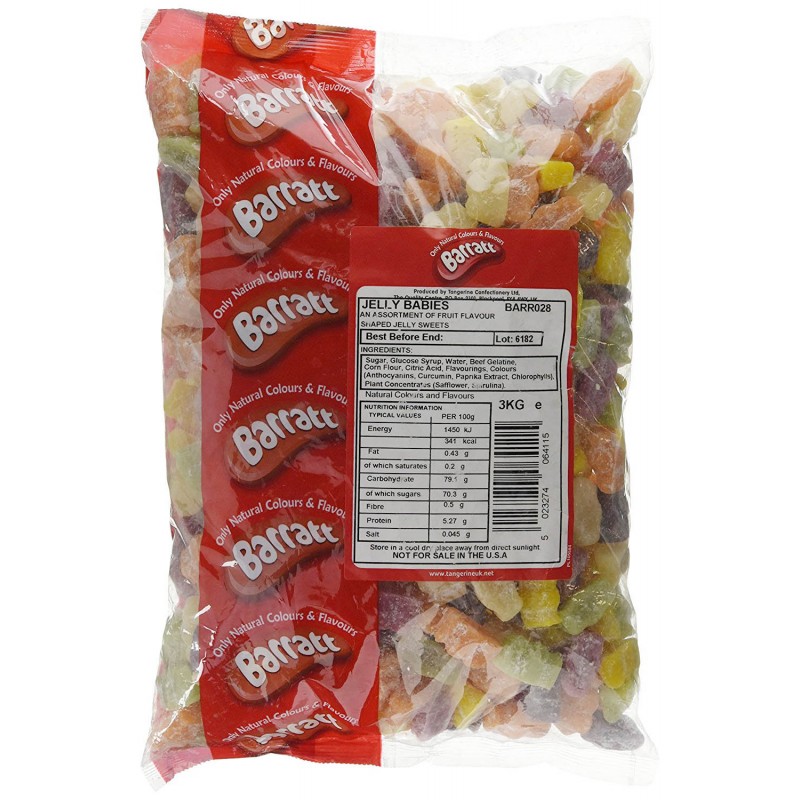 Jelly Babies (3kg) Bags Jelly Babies (3kg) Bags