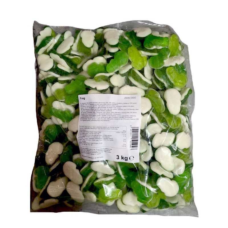 Giant Jelly Frogs 3kg Giant Jelly Frogs 3kg