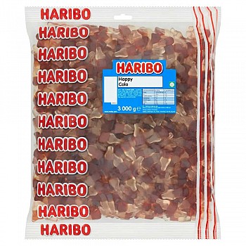 Haribo Happy Cola Bottles (3kg) Haribo Happy Cola Bottles (3kg)