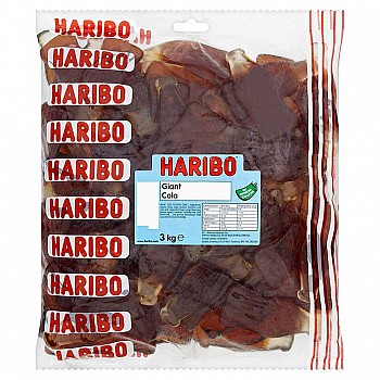 Haribo Giant Cola Bottles (3kg) Haribo Giant Cola Bottles (3kg)