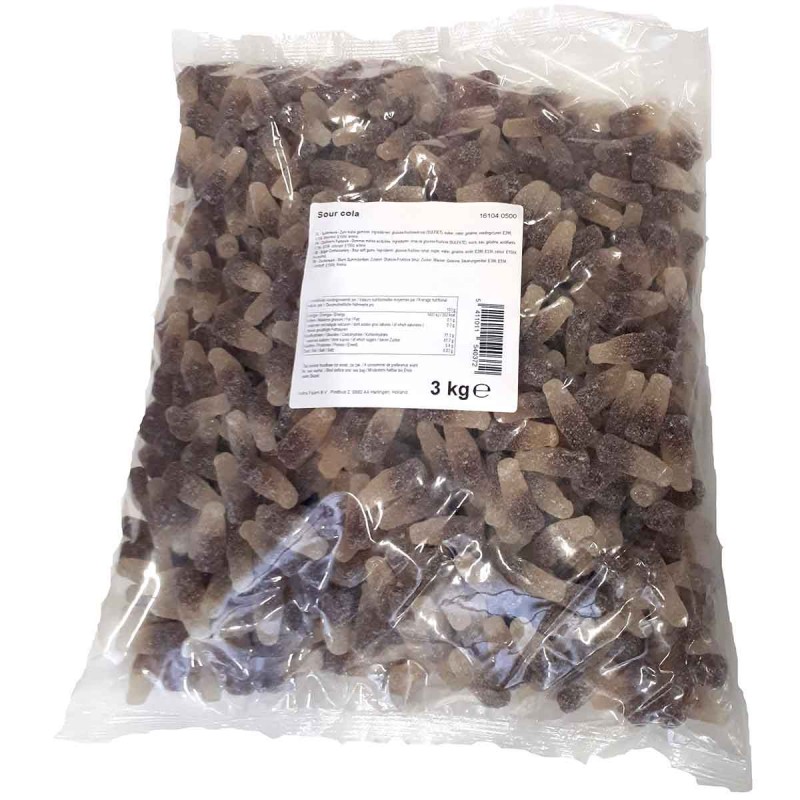 Fizzy Mini Cola Bottles (3kg) Fizzy Mini Cola Bottles (3kg)