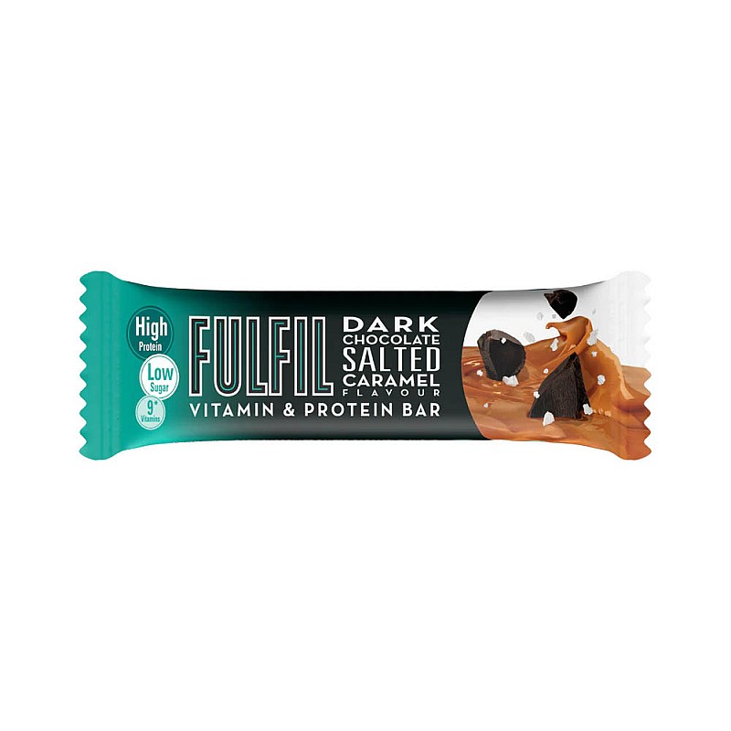 Fulfil Dark Chocolate Salted Caramel Protein Bar (55g)