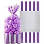 New Purple Stripe Cello Sweet Bags - 27cm