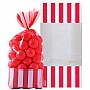 Apple Red Cello Sweet Bags - 27cm