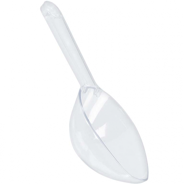 Candy Buffet Plastic Scoop - Clear - 16.5cm Candy Buffet Plastic Scoop - Clear - 16.5cm