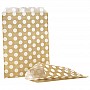 Gold Polka Dot Paper Bags
