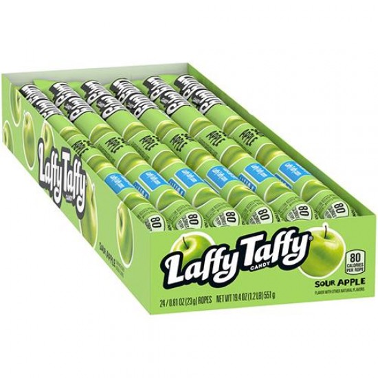 Laffy Taffy Rope Sour Apple Rope Single (23g)