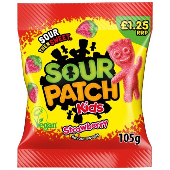 Sour Patch Kids Strawberry Gummy Candy 105g Sour Patch Kids Strawberry Gummy Candy 105g