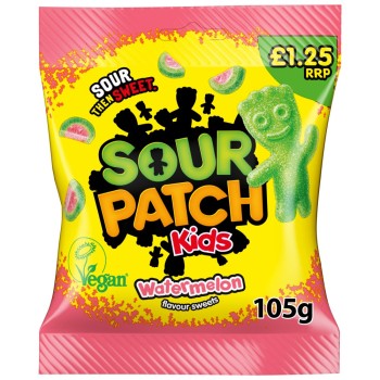 Sour Patch Kids Watermelon Candy 105g Sour Patch Kids Watermelon Candy 105g