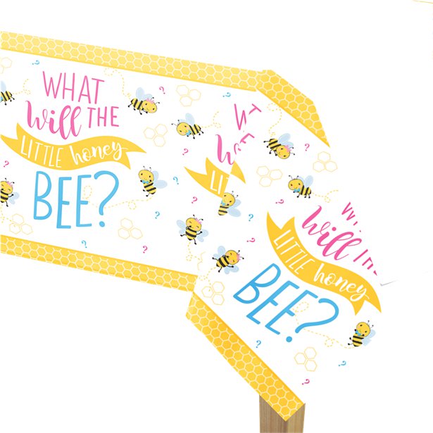 What Will It Bee? Paper Tablecovers 1.37m x 2.43m What Will It Bee? Paper Tablecovers 1.37m x 2.43m
