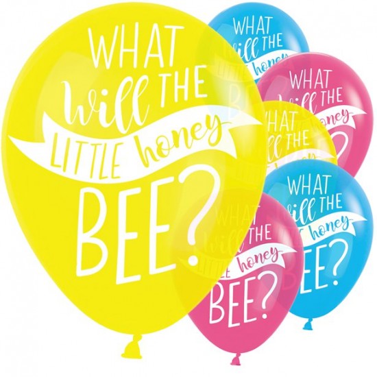 What Will It Bee Balloons - 11 Latex (6pk)