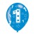 Age 1 Blue Latex Balloons (6pk) 
