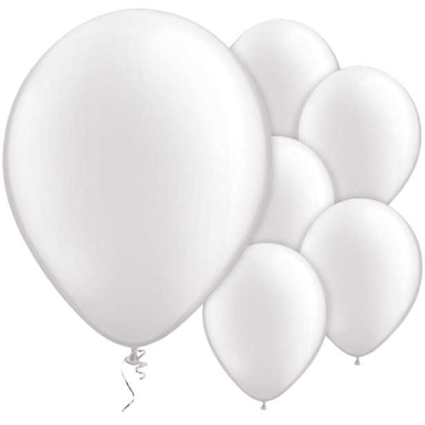 White Pearl Balloons - 11 Latex (100pk) White Pearl Balloons - 11 Latex (100pk)