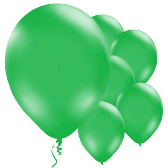 Green Balloons - 11 Latex (10pk)