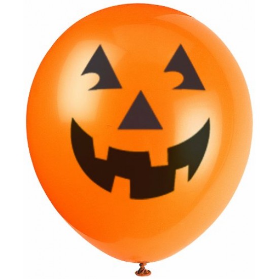 Pumpkin Orange 12 Latex Balloon (6pk)