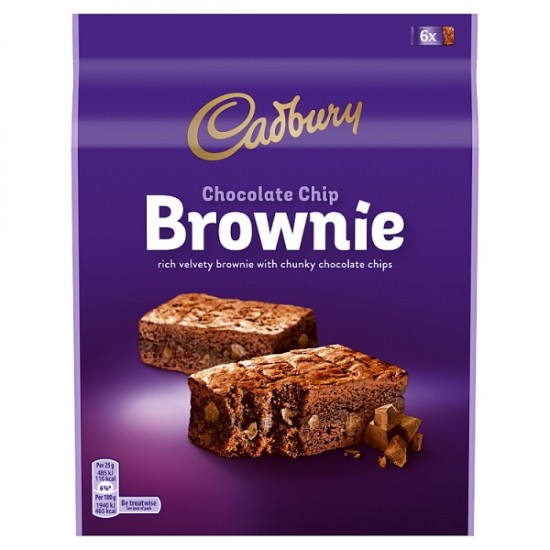Cadbury Chocolate Chip Brownie (150g)