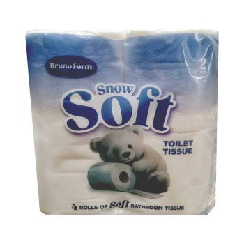 Bruno Form Snow Soft Toilet Roll (40pk) Bruno Form Snow Soft Toilet Roll (40pk)