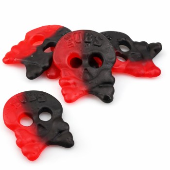 Bubs Raspberry & Liquorice Skulls Bubs Raspberry & Liquorice Skulls