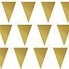 Gold Plastic Bunting - 10m