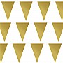 Gold Plastic Bunting - 10m