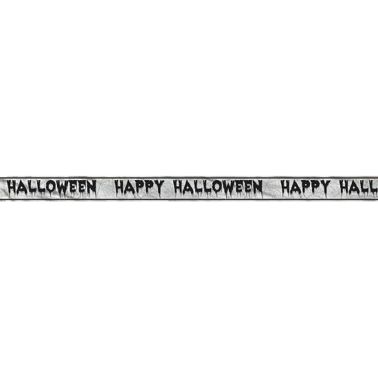 Happy Halloween Foil Banner 9ft