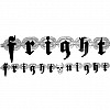 Fright Night Letter Banners 2.1m