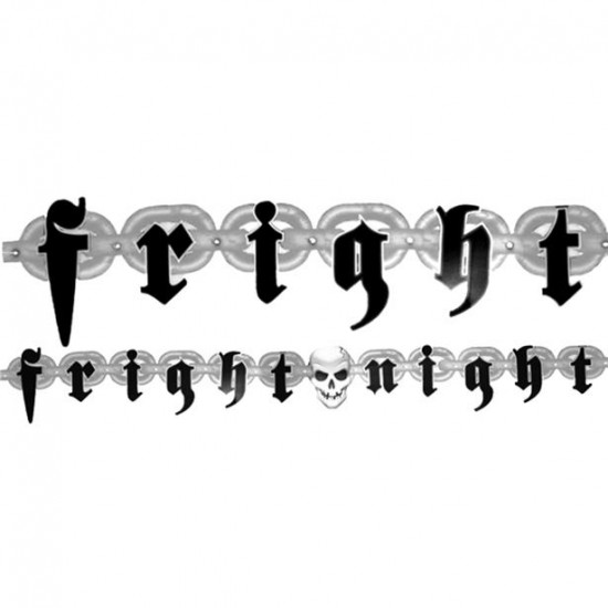 Fright Night Letter Banners 2.1m
