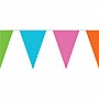 Pastel Coloured Plastic Bunting - 10m