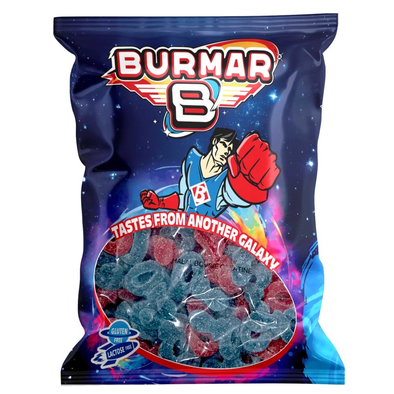 Burmar Sour Assorted Dummies 1kg Burmar Sour Assorted Dummies 1kg
