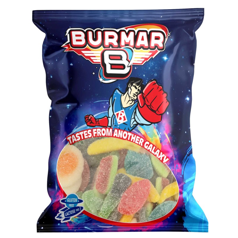 Burmar Large Fizzy Mix 1kg Burmar Large Fizzy Mix 1kg