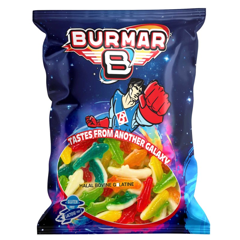 Burmar Jelly Sharks 1kg Burmar Jelly Sharks 1kg