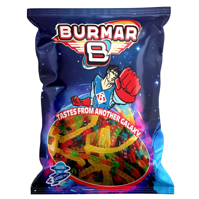 Burmar Jelly Assorted Worms 1kg Burmar Jelly Assorted Worms 1kg