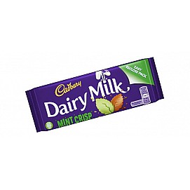 Cadburys Mint Crisp Bar Single Cadburys Mint Crisp Bar Single