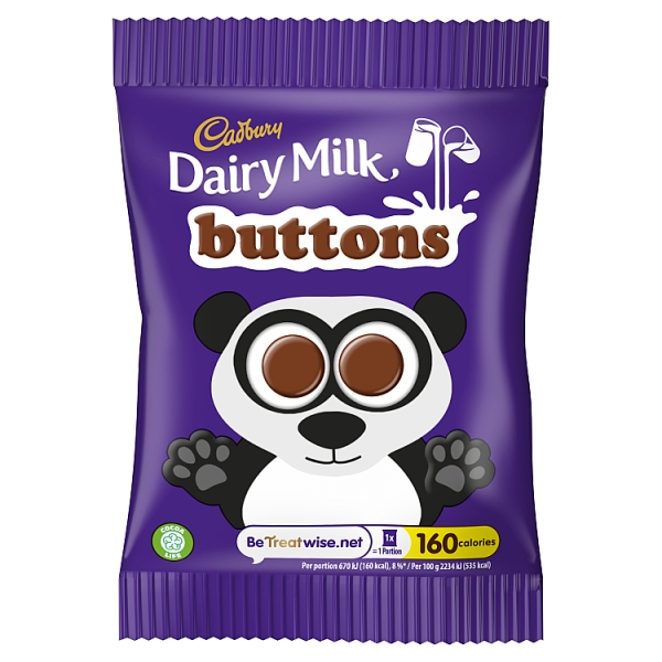 Cadburys Chocolate Buttons (60 x 14g)