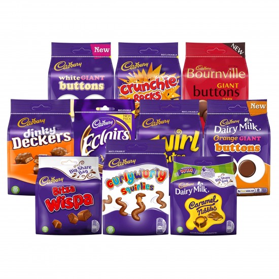 Cadbury Sharing Bags Assorted Gift Box