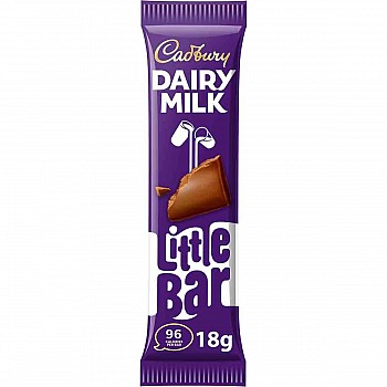 Cadbury Dairy Milk Little Bar 18g Cadbury Dairy Milk Little Bar 18g