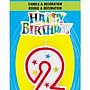 Numeral 2 Glitter Candle with Cake Decor Numeral 2 Glitter Candle with Cake Decor