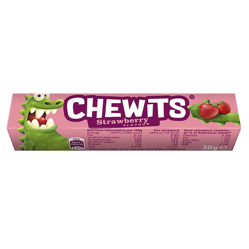 Chewits Roll - Strawberry Single Chewits Roll - Strawberry Single