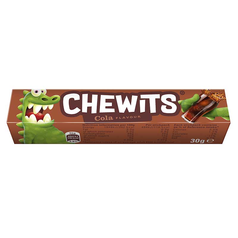 Cola Flavour Chewits Roll Cola Flavour Chewits Roll
