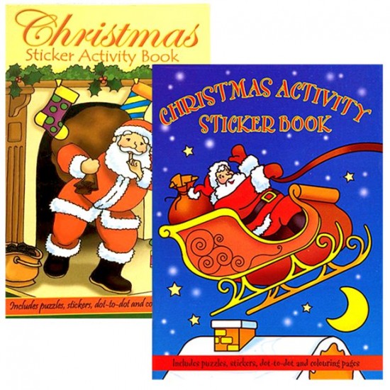 Christmas Activity Sticker Book