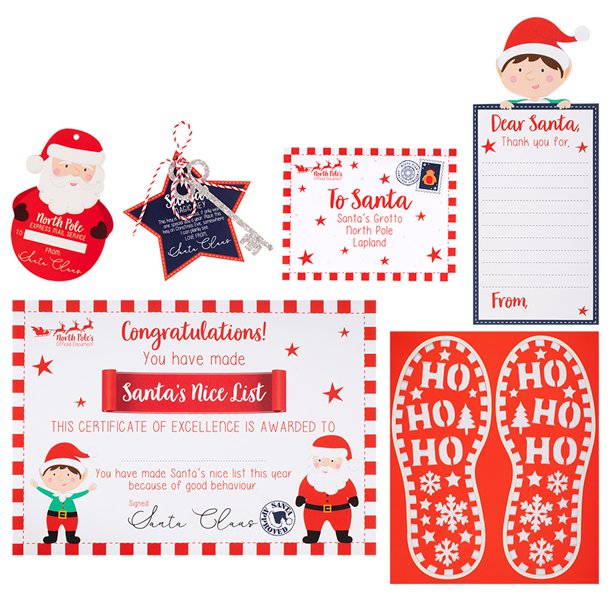 Santa's Been Activity Pack Santa's Been Activity Pack