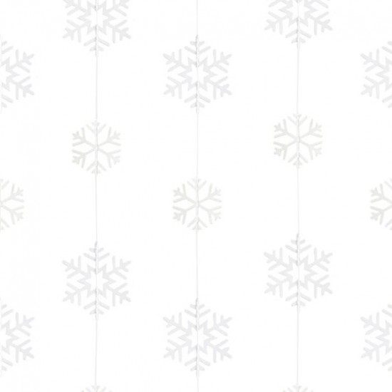 Snowflake Paper Garland - 5m
