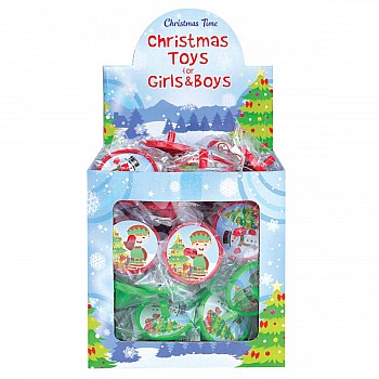 Christmas Spinning Top - 4cm Christmas Spinning Top - 4cm
