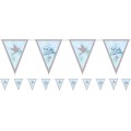 Blue First Holy Communion Pennant Banners - 4m