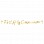 Botanical Celebration 'First Holy Communion' Letter Banner - 1.6m